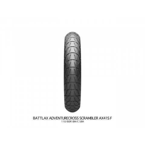 Pneu BRIDGESTONE BATTLAX ADVENTURECROSS SCRAMBLER 120/70 R 17 M/C 58H TL