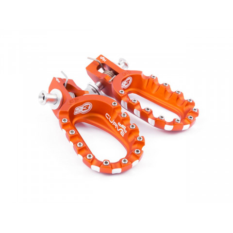 Repose-pieds S3 Curve High orange KTM/Husqvarna