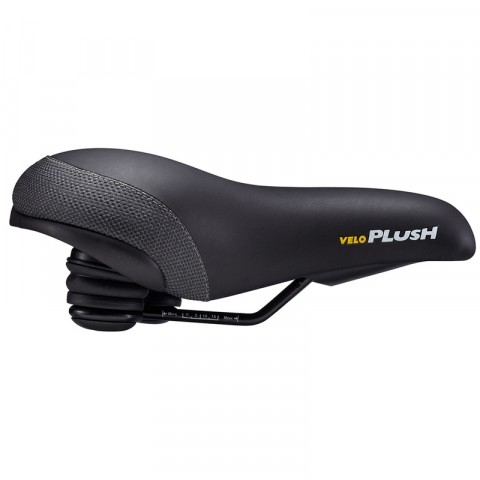 Selle VELO Cruiser Comfort avec ressort noire  ArcTech haute densité.