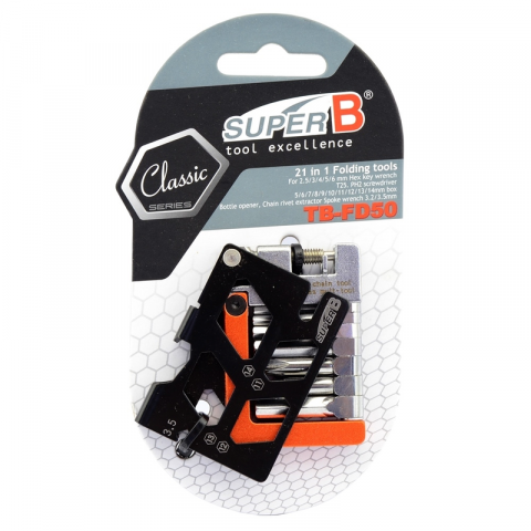 Outil pliable 21 en 1 SUPER B