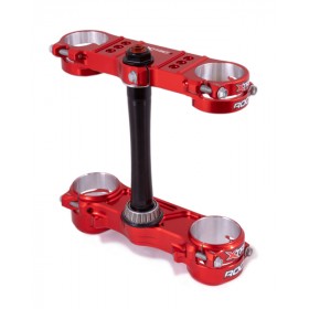 Té de fourche XTRIG Rocs Pro Offset 20-22 mm - rouge Gas Gas