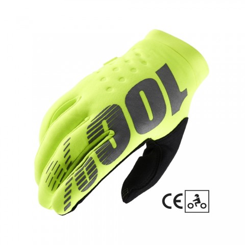 BRISKER CE GLOVE FLUO 100%