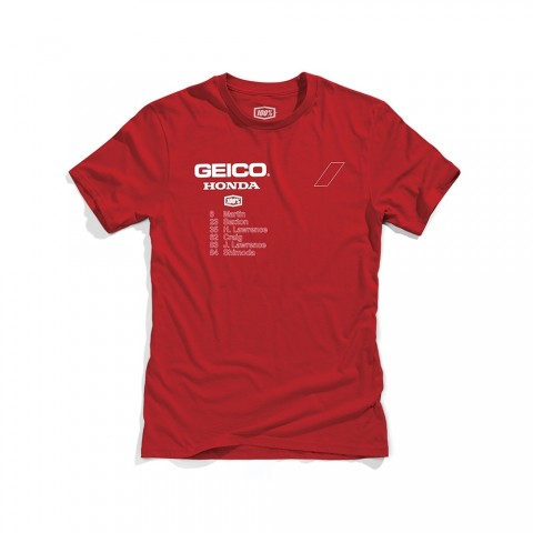 OUTLIER TSHIRT GEICO/HONDA/100% ROUGE -