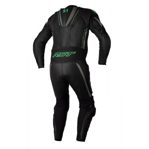 Combinaison RST S1 CE cuir - noir/vert taille 50