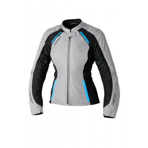 Veste femme RST Ava CE textile - argent/noir/bleu taille L