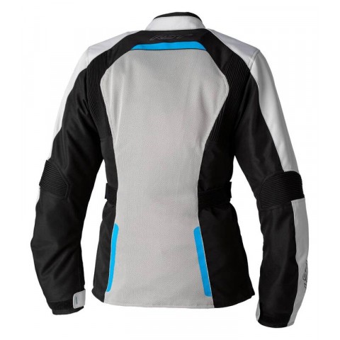 Veste femme RST Ava Mesh CE textile - argent/noir/bleu taille L