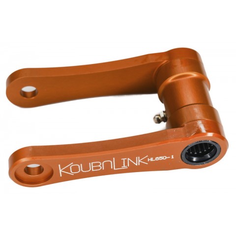 Kit de rabaissement de selle KOUBALINK (25.4 mm) orange - Husqvarna TR650 Strada / Terra