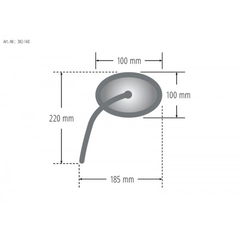 Rétroviseur SHIN YO droit Yamaha XS650