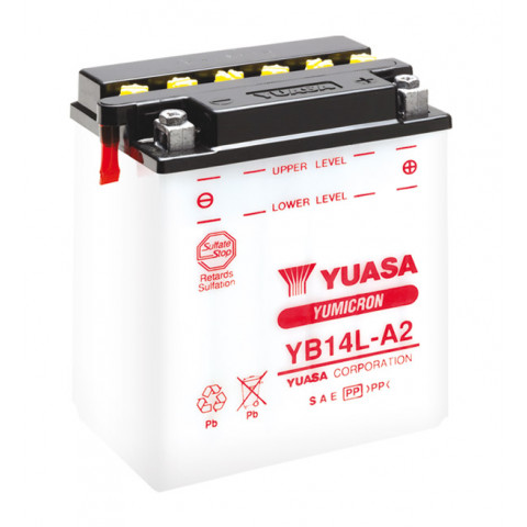 Batterie YUASA YB2.5L-C conventionnelle