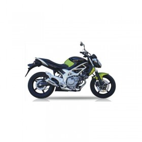 Silencieux IXIL Dual Hyperlow L2X inox / alu poli - Suzuki SFV 650 Gladius