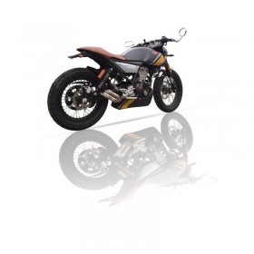 Silencieux IXIL Dual Hyperlow L2X inox / alu poli - Aprilia CR125