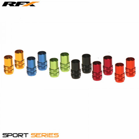 Capuchons de valve RFX sport avec clé de valve (Orange) 2pcs