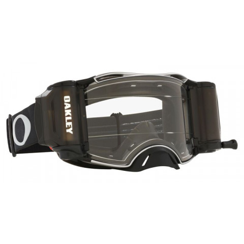 Masque OAKLEY Airbrake MX - Tuff Blocks Black Gunmetal écran Race-Ready Roll-Off clair