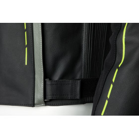 Veste RST S1 cuir homme - Neon yellow