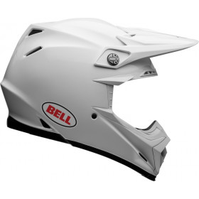 Casque BELL Moto-9s Flex Solid - Blanc