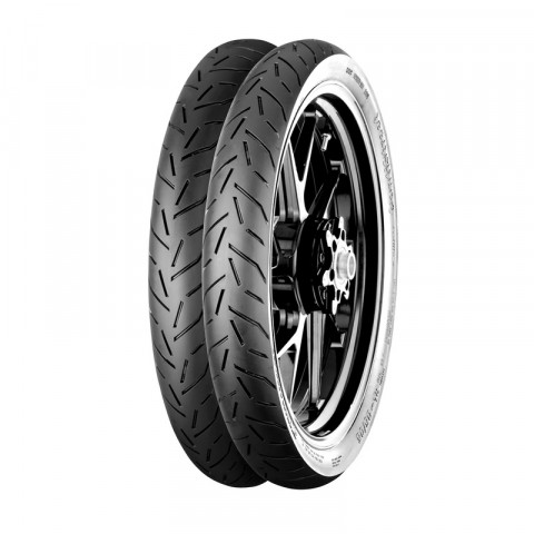 Pneu CONTINENTAL CONTISTREET 90/80-17 M/C 46P TL