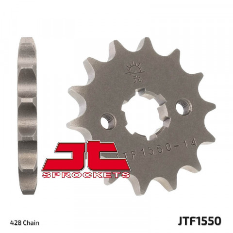 Pignon JT SPROCKETS acier standard 1550 - 428