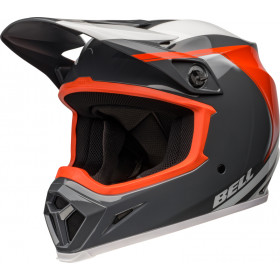 Casque BELL MX-9 Mips - Dart Gloss Charcoal/Orange