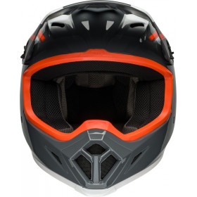 Casque BELL MX-9 Mips - Dart Gloss Charcoal/Orange