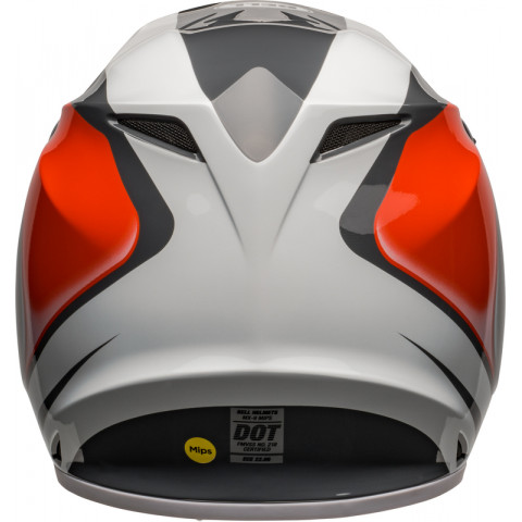 Casque BELL MX-9 Mips - Dart Gloss Charcoal/Orange