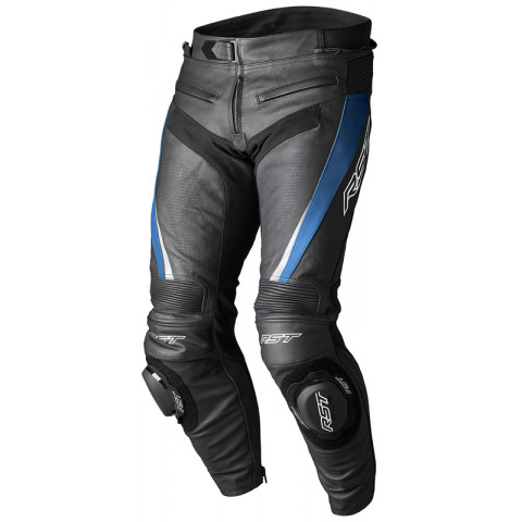 Pantalon cuir RST TracTech Evo 5 CE - bleu/noir/blanc