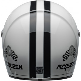 Casque BELL Eliminator - Steve McQueen Gloss White