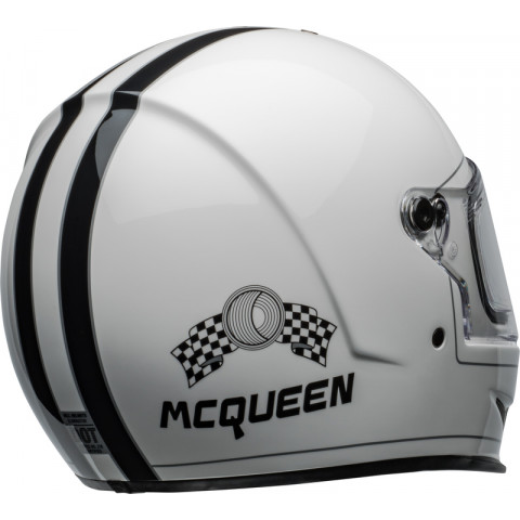 Casque BELL Eliminator - Steve McQueen Gloss White