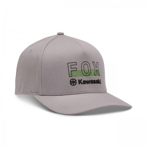 FOX X KAWI FLEXFIT HAT [STL GRY]