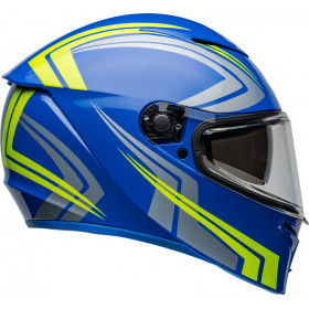 Casque BELL Lithium - Jetstream Gloss Blue/Retina