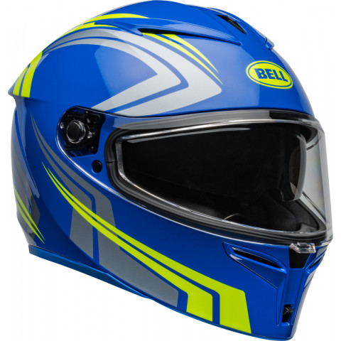 Casque BELL Lithium - Jetstream Gloss Blue/Retina