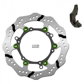 Kit disque de frein Oversize NG BRAKES pétale flottant