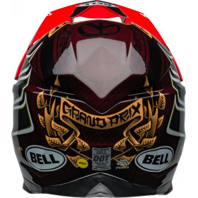 Casque BELL Moto-10 Spherical - Fasthouse DITD 24 Gloss Red/Gold