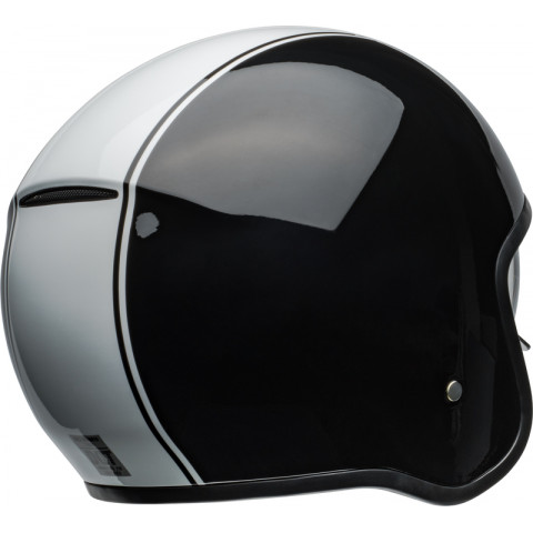 Casque BELL TX501 - Rally Gloss Black/White