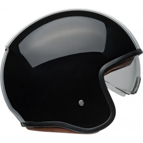 Casque BELL TX501 - Rally Gloss Black/White