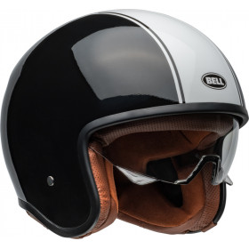 Casque BELL TX501 - Rally Gloss Black/White