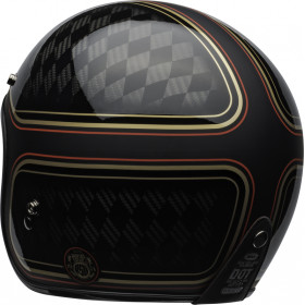 Casque BELL Custom 500 Carbon - RSD Checkmate Matte Gloss Black/Gold