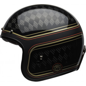 Casque BELL Custom 500 Carbon - RSD Checkmate Matte Gloss Black/Gold