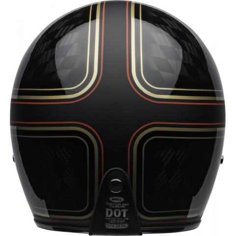 Casque BELL Custom 500 Carbon - RSD Checkmate Matte Gloss Black/Gold