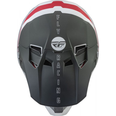 Casque FLY RACING Formula CC Driver Silver/Rouge/Blanc M