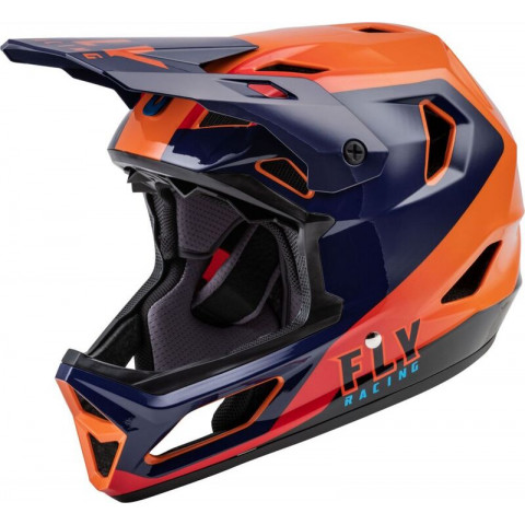 Casque FLY RACING Rayce Rouge/Orange/Noir XS