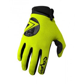 Gants SEVEN Annex 7 DOT - jaune fluo