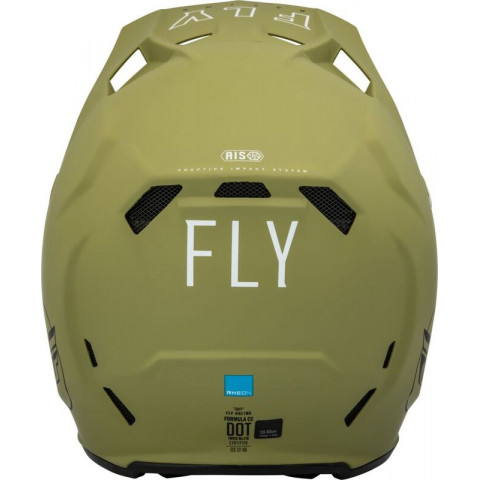 Casque FLY RACING Formula CC Centrum - vert olive mat/noir