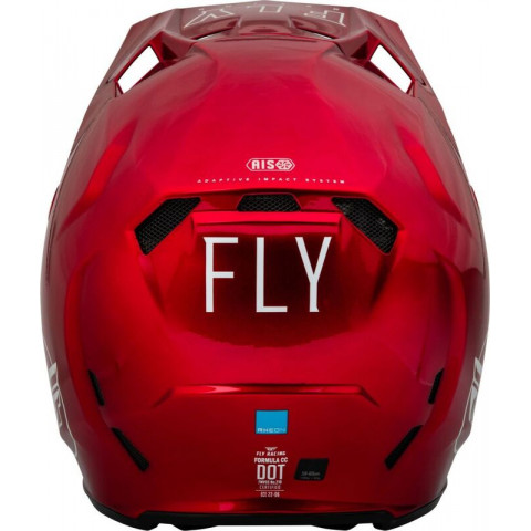 Casque FLY RACING Formula CC Centrum - rouge Metallic/blanc