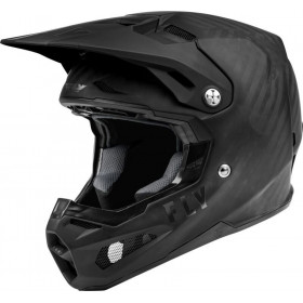 Casque FLY RACING Formula Carbon Solid - noir Carbon Mat M