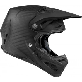 Casque FLY RACING Formula Carbon Solid - noir Carbon Mat M