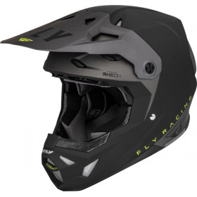 Casque FLY RACING Formula CP Slant - noir/gris/jaune fluo