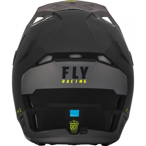 Casque FLY RACING Formula CP Slant - noir/gris/jaune fluo