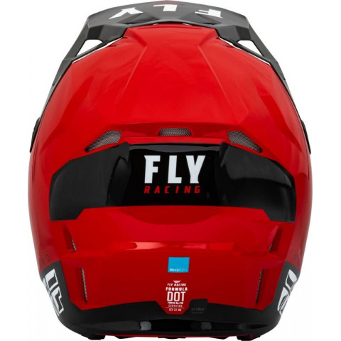 Casque FLY RACING Formula CP Slant - rouge/noir/blanc