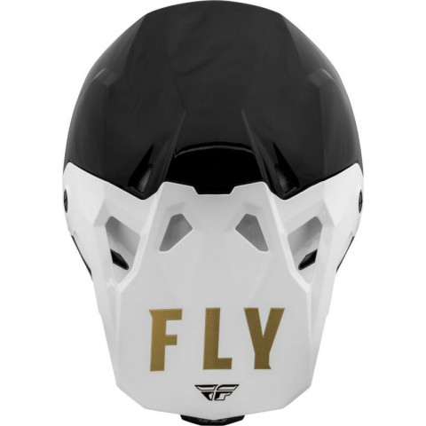 Casque FLY RACING Formula CP Slant - noir/blanc/Gold