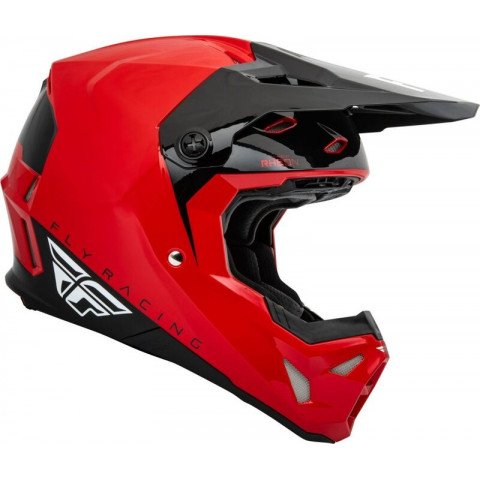 Casque FLY RACING Formula CP Slant - rouge/noir/blanc